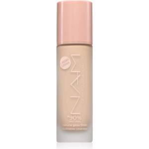 NAM Dewy дълготраен течен фон дьо тен с хиалуронова киселина цвят 02 Naked 30ml