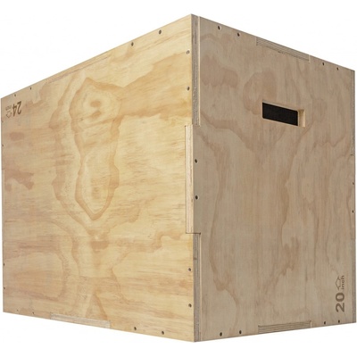 VIRTUFIT Wooden Plyo Box 3 v 1 - velká