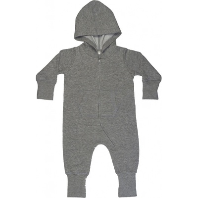 Babybugz Dětský overal All in One tmavě šedý melír