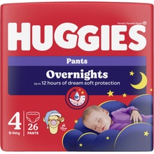 Huggies Overnights Pants 4 26 ks