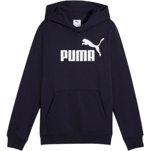 PUMA Essentials no. 1 logo hoodie fl g Тъмносин, бяло 128 (68490816)