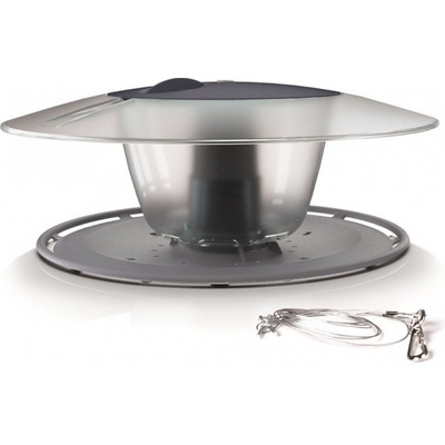 Prosperplast krmítko pre vtáky BIRDYFEED ROUND IBFR 29,4cm šedý kameň