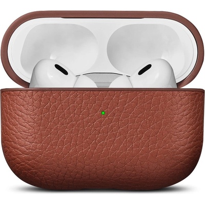 Woolnut Кожен кейс за AirPods Pro 2 от Woolnut - кафяв (K-WN-APP2-C-2014-CB)