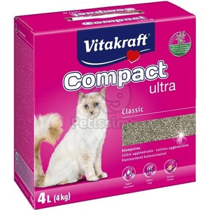 Vitakraft Compact Ultra Classic - Котешка постелка 4 кг