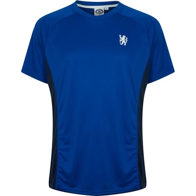 Source Lab Мъжка тениска Source Lab Chelsea FC Poly T-Shirt Mens - Blue