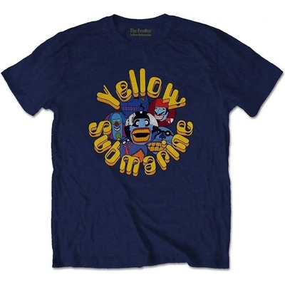 The Beatles Yellow Submarine Baddies Navy Blue M Риза (YSTS16MN02)