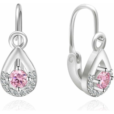 Olivie stříbrné náušničky pro miminko KAPKA 5179