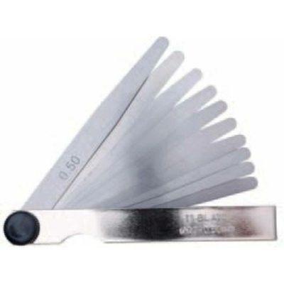 BGS technic Setinové spárové měrky 0,03-0,5 mm 11 listů 3135
