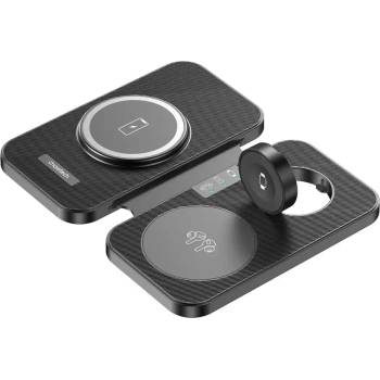 Choetech Адаптер Choetech T616-F, 3в1, черен (T616-F)