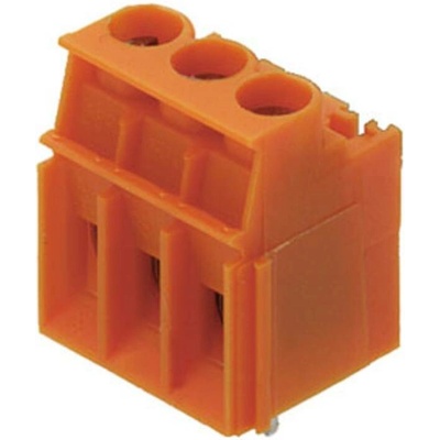 Weidmüller 1594410000 skrutkovacia svorka 4 mm² Pólov 3 oranžová 100 ks