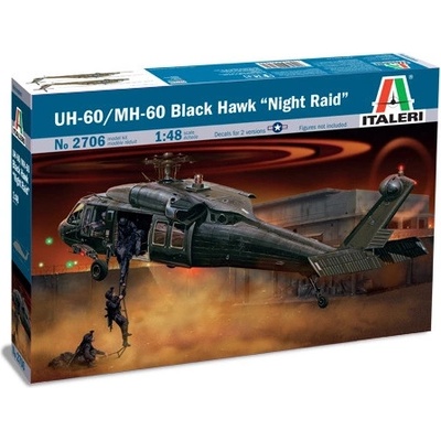 UH-60-MH-60 NIGHT RAID Italeri 1:48