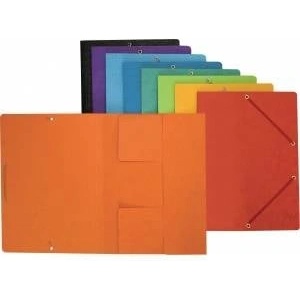 Bantex Hamelin Briefcase with elastic band A4 yellow