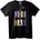 NOONEBRAND Тениска Jordan с Цветни Блокове - XS, Black