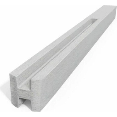 REMU Betonový sloup hladký vibrovaný průběžný, 340 cm