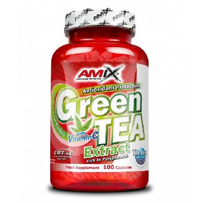 AMIX Green TEA Extract with vitamin C 100 kaps
