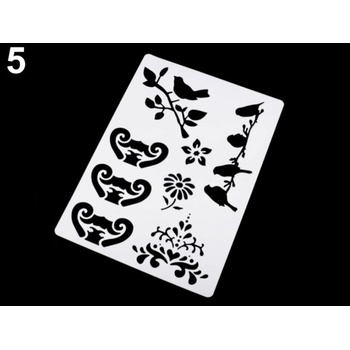 Plastová šablóna 15x21 cm