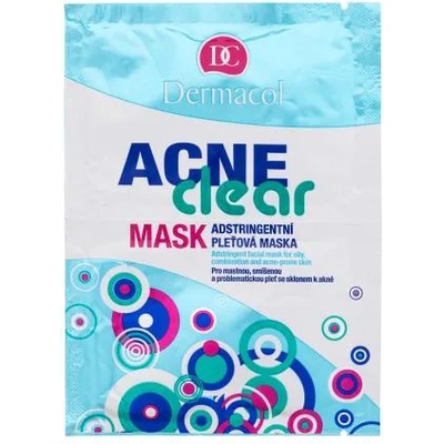 Dermacol AcneClear маска за лице за проблемна кожа 16 гр за жени