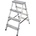 DRABEST Двустранна алуминиева стълба DRABEST 2x4 (03082400)