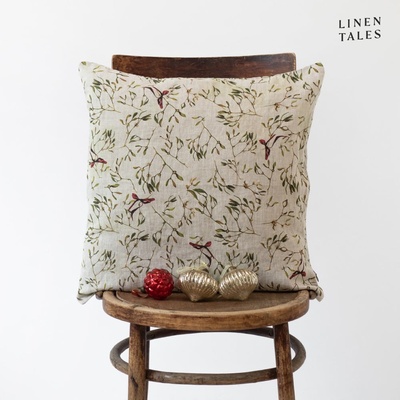 Linen Tales Калъфка за възглавница с коледен мотив 40x60 cm - Linen Tales (LT-CC-40x60-NMIS)