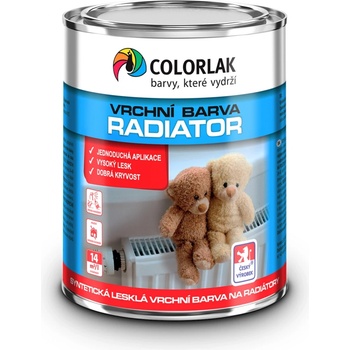 Colorlak RADIATOR S 2117 Slonová kost 0,6L syntetická vrchní barva na radiátory, lesklý