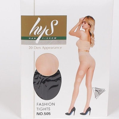 Еластичен некъсащ се чорапогащник в черно - 20 den