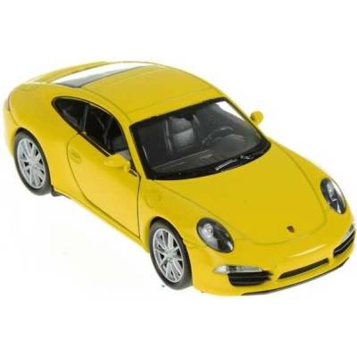 Welly Porsche 911 991 Carrera S Coupe žlté 1:34