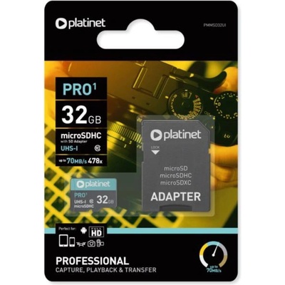 Platinet microSD 32GB C10 PMMSD3210