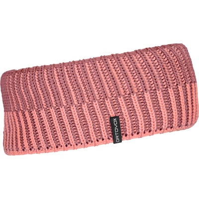 Deep Knit Headband Dusk Rose