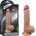 Дилдо с тестиси от двуслоен силикон, 21, 5см. - Dual Layered Dildo Flesh (LVTOY00003)