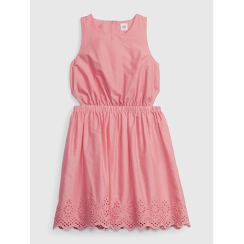 GAP Детска рокля с бродерия GAP GAP | Rozov | Момичешки | 116/122