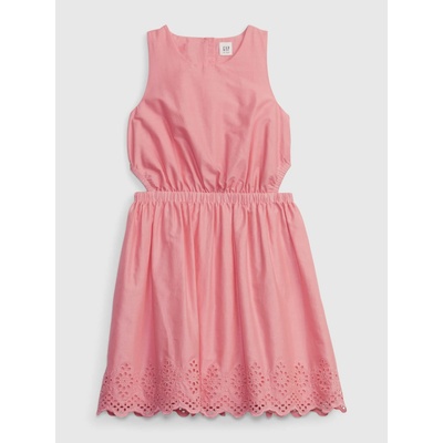 GAP Детска рокля с бродерия GAP GAP | Rozov | Момичешки | 116/122