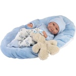 Llorens 73807 NEW BORN момченце - реалистична бебешка кукла с цяло винилово тяло - 40 (4-73807)