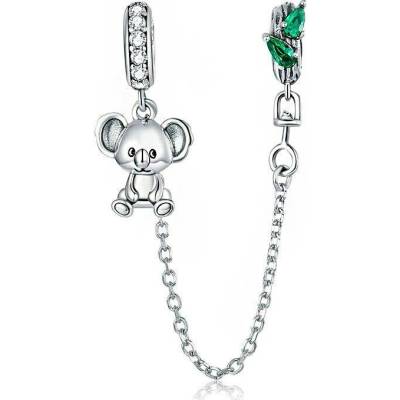 P&J Jewellery Stříbrný Bezpečnostní řetízek Koala SSB5