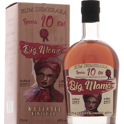 Big Mama Muscatel Cask 10y 40% 0,7 l (holá láhev)