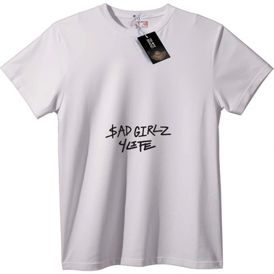 NOONEBRAND Тениска Лоши момичета завинаги - 2XL, White