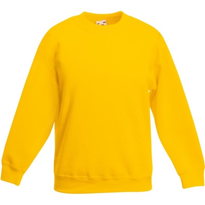 Fruit of the Loom Детски суитшърт FRUIT OF THE LOOM CLASSIC - слънчогледово/жълто 104 (162041a39a3)