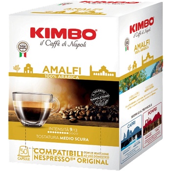 KIMBO Кафе капсули Kimbo Amalfi Nespresso, 50 бр
