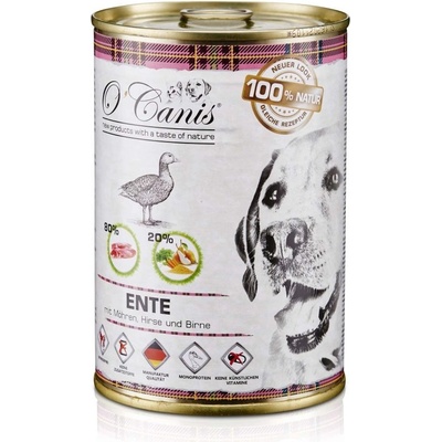 O'Canis Adult Kachna s mrkví prosem a hruškou 400 g