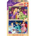 Educa - Puzzle 2x50 Disney Princess II - 100 piese