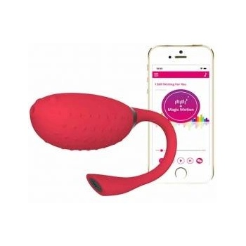 Magic Motion Fugu Red - Compact App-Controlled Intimate Device