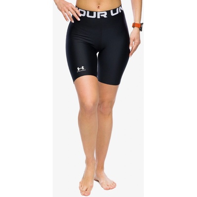 Under Armour dámské sportovní kraťasy HeatGear Authentics 8 inch Short black/white