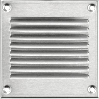 Ventishop KVMn 100 x 100 nerezová větrací mřížka se síťkou nerez