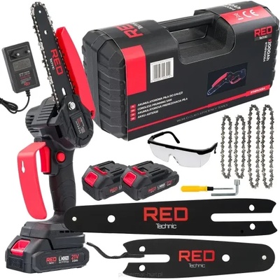Red Technic Кастрачка за клони акумулаторна RED TECHNIC RTMPA0064/ 21V/ 2x2Ah/ 15 см (5904067443419)