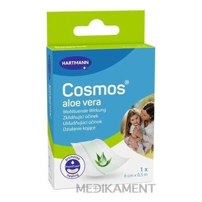 Hartmann Cosmos aloe vera náplasť na rany 6 cm x 0,5 m 1 ks