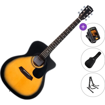 Pasadena PGC-100 SET Сунбурст Джъмбо китара