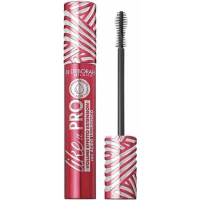 Deborah Milano Řasenka s kyselinou hyaluronovou Like a Pro black 13 ml