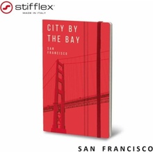 STIFFLEX Zápisník 13x21cm 192 listů San Francisco