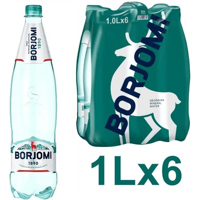 Borjomi Minerální voda 6 x 1 l