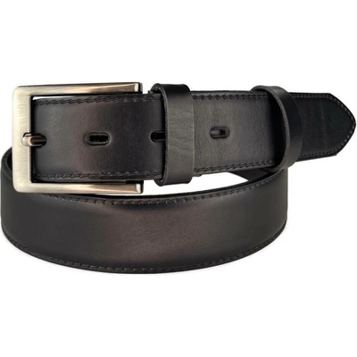 Penny Belts Kožený opasek 35-020-4-60 černý