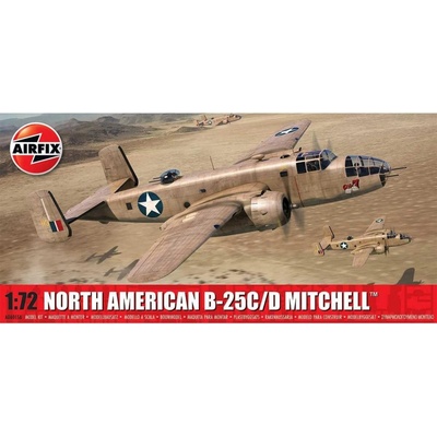 Airfix Classic Kit letadlo A06015A North American B25C/D Mitchell 1:72